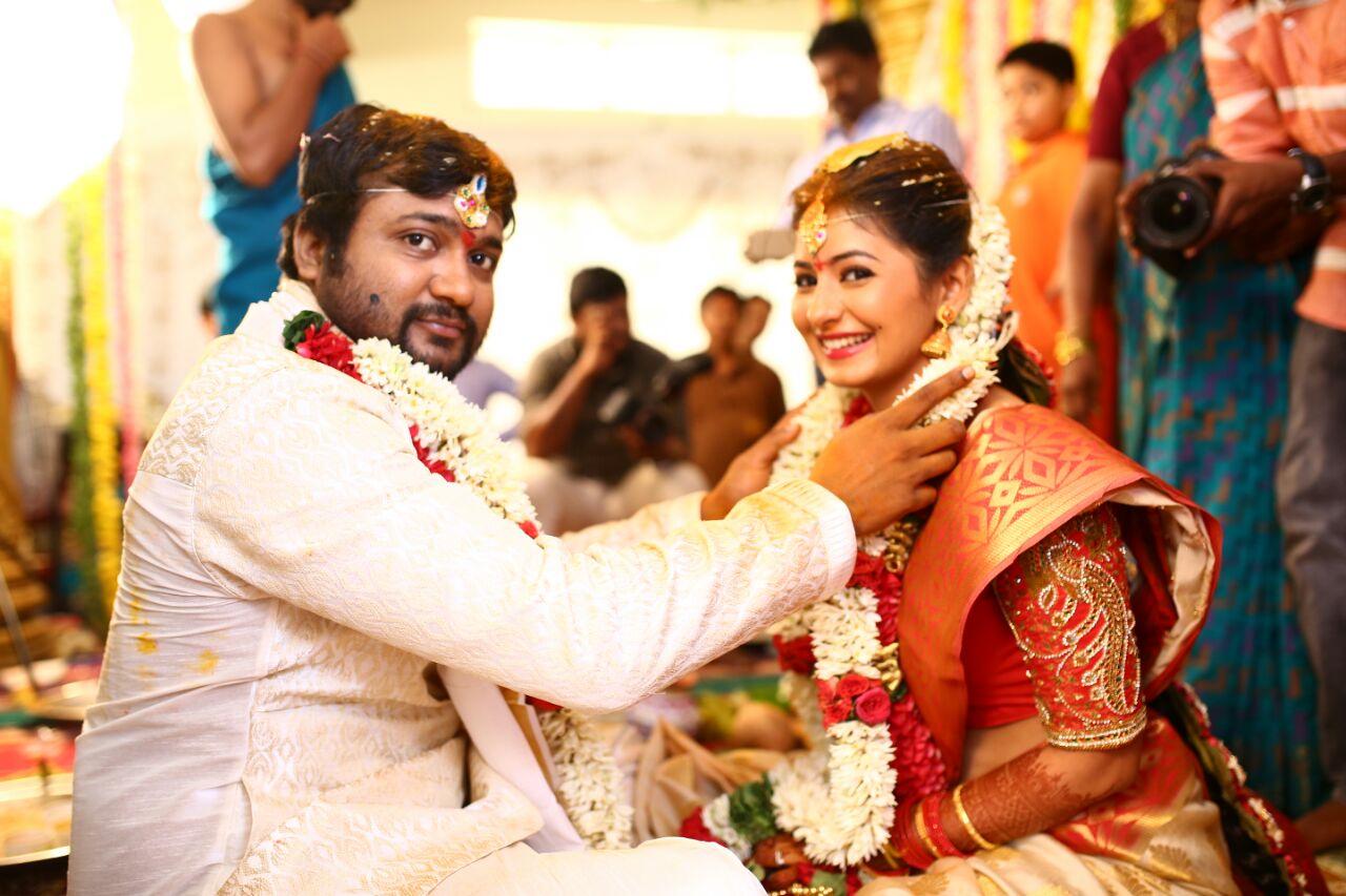 Actor Bobby Simha & Actress Reshmi Wedding Images (2)