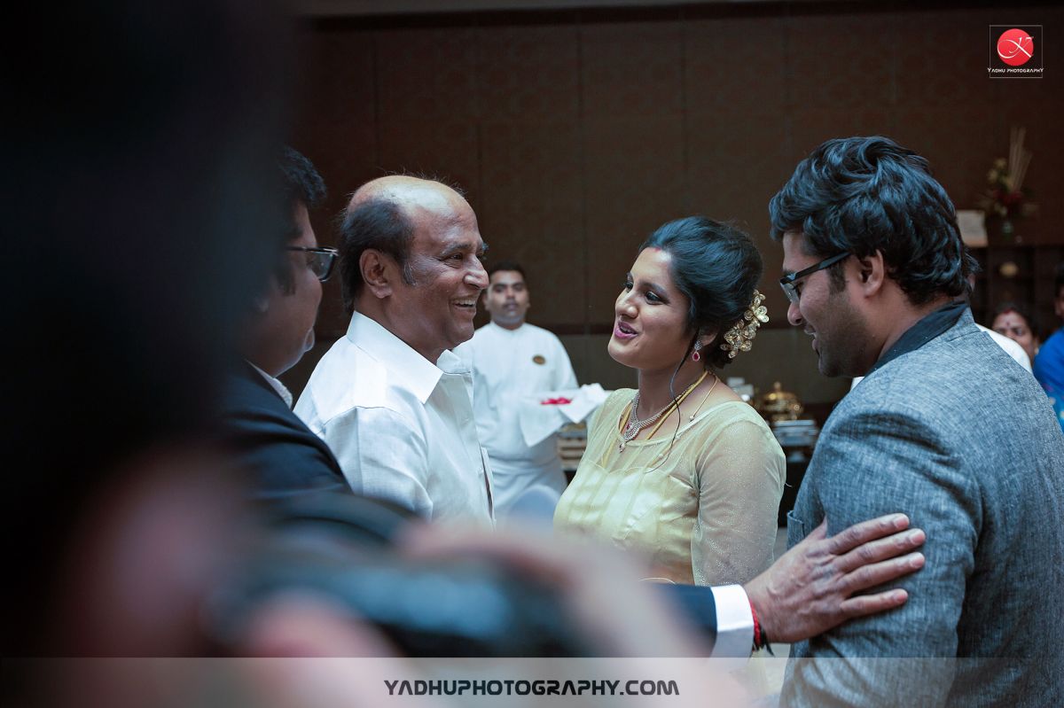 Rajini at Director K.S.Ravikumar Daughter's After Marriage Party Photos (4)