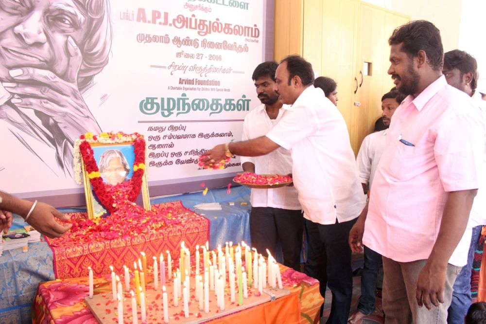 Dr. APJ.AbdulKalam's First Memorial Day Event at Vishal 's Devi Social Trust Stills (17)