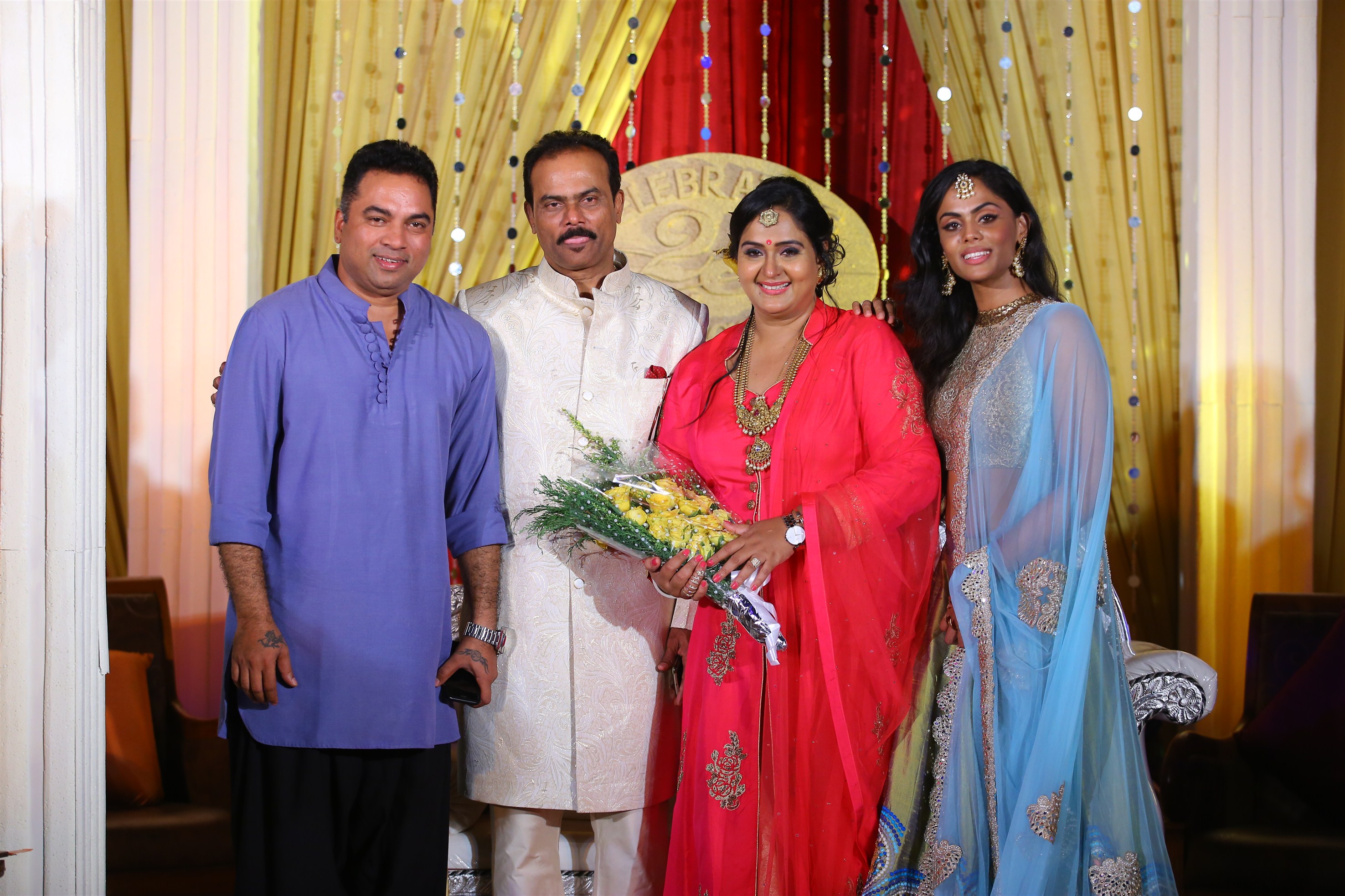 Actress Radha 25th year Wedding Anniversary 1 (1)