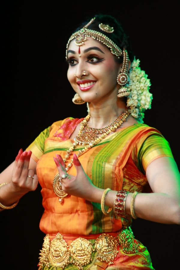 Actress Utthara Unni's Bharathanatyam Recital Event Stills (14)