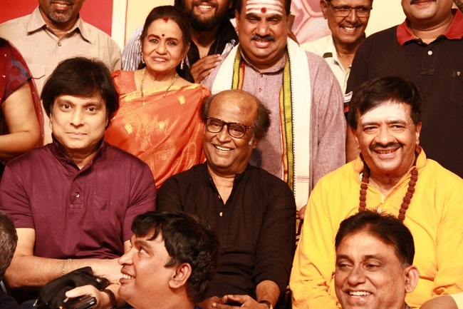 Super Star Rajinikanth @ YGM's Kasethan Kadavulada Stage Show Stills (7)