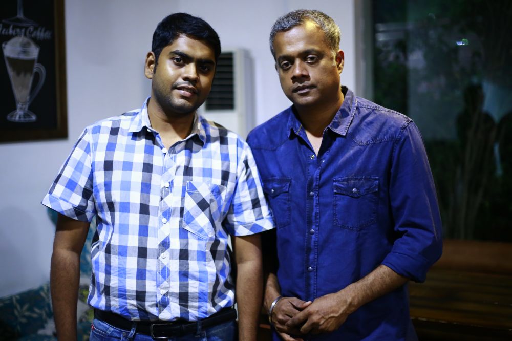 Director Gautham Menon Launched Mathiyaal Vell Single Track Pics (2)