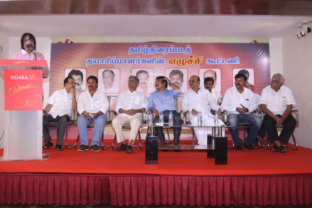 Tamil Film Producer Council Election Manifesto Of Ezhuchi Ani and Press Meet Stills (12)