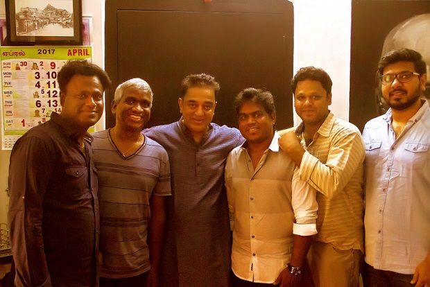 Actor Kamal Haasan Launched Padaiveeran Single Track Mattikkiten Photos (2)