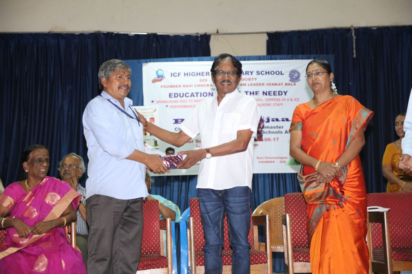 Bharathiraja at Service To Society (S2S) 6th Educational AID Program - ICF Higher Secondary  (54)