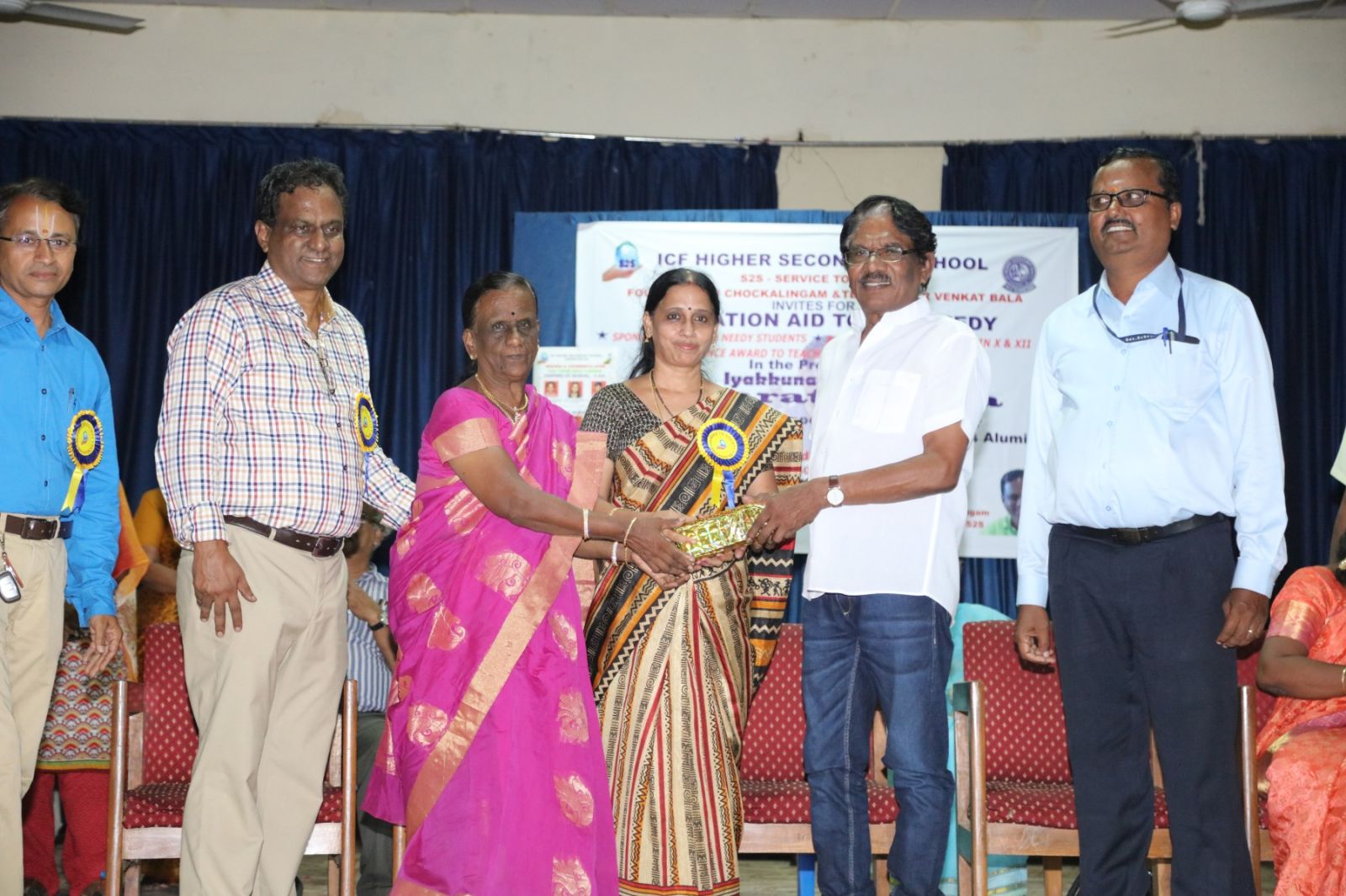 Bharathiraja at Service To Society (S2S) 6th Educational AID Program - ICF Higher Secondary  (57)