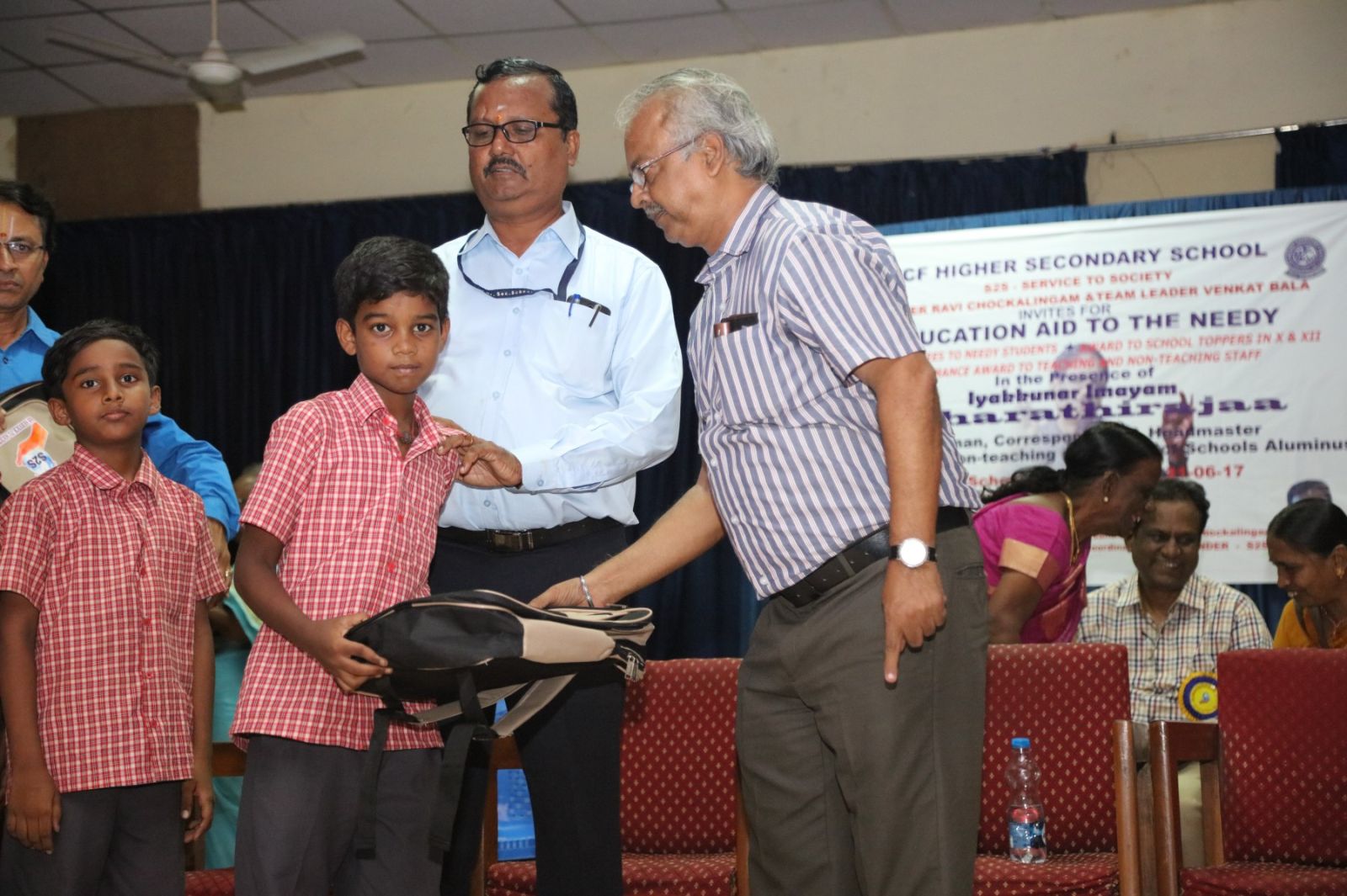 Bharathiraja at Service To Society (S2S) 6th Educational AID Program - ICF Higher Secondary  (96)