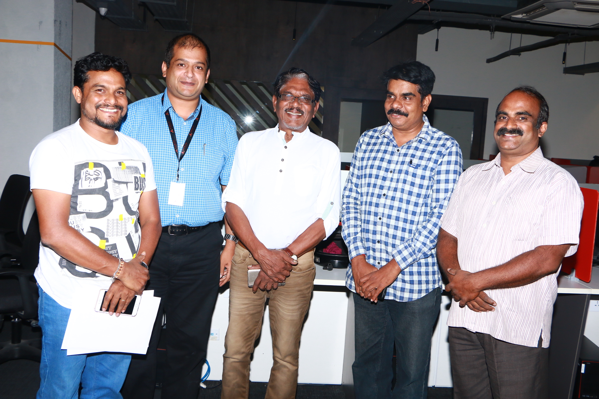 Director Bharathiraja Visit Knack Studios Photos (5)