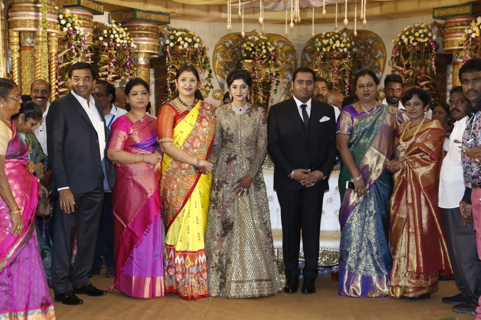Producer Abinesh Elangovan - Nandhini Wedding Reception Stills (27)