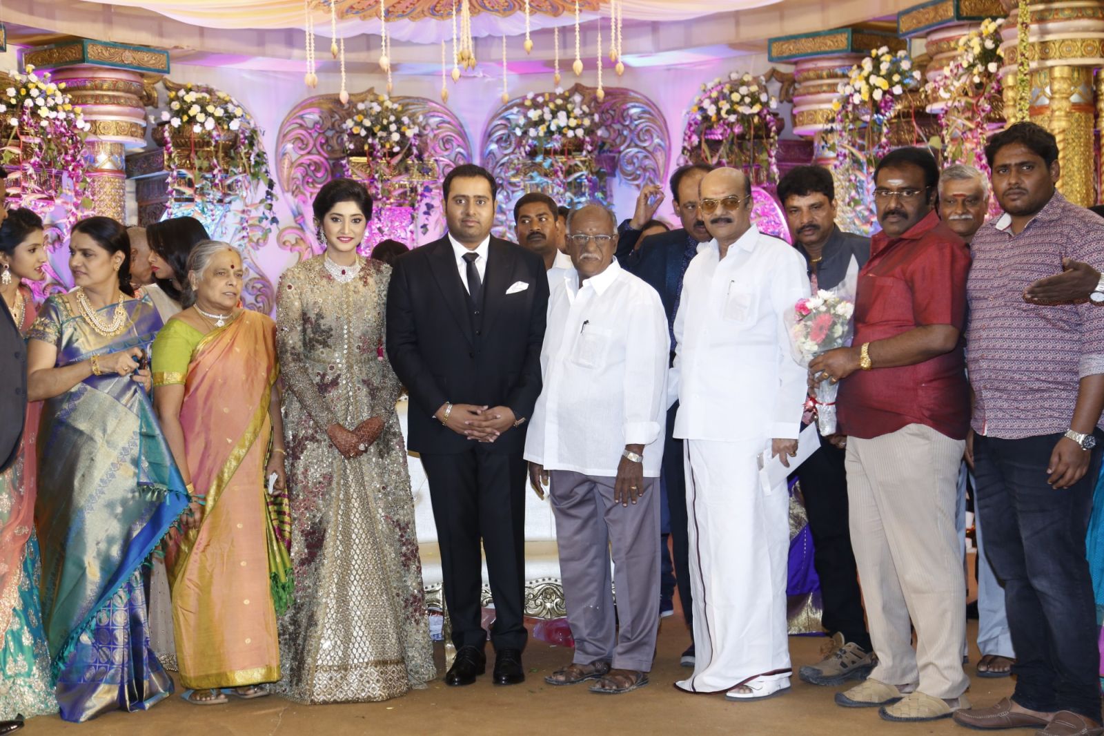 Producer Abinesh Elangovan - Nandhini Wedding Reception Stills (58)