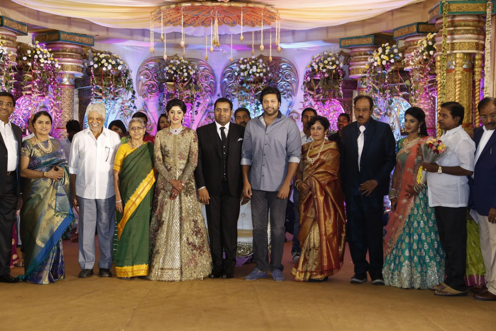 Producer Abinesh Elangovan - Nandhini Wedding Reception Stills (82)
