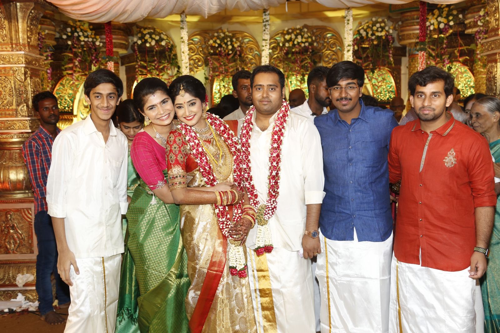 Producer Abinesh Elangovan - Nandhini Wedding Stills (3)