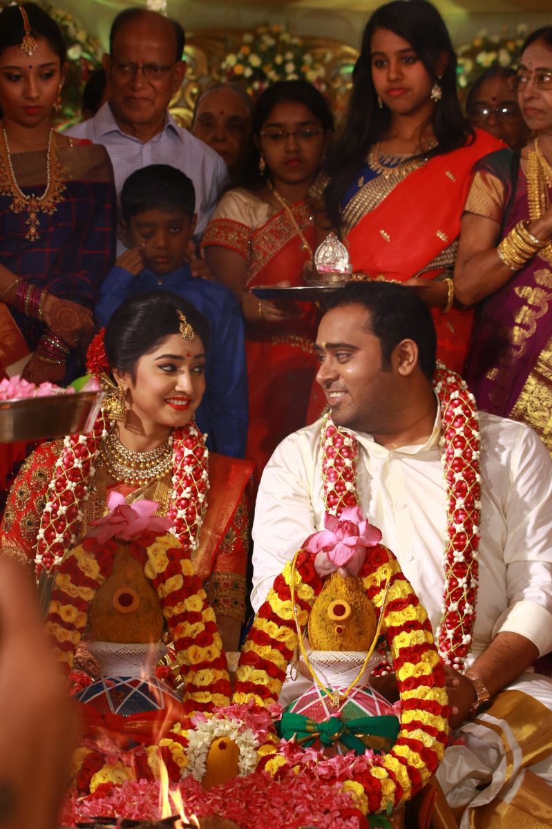 Producer Abinesh Elangovan - Nandhini Wedding Stills (45)