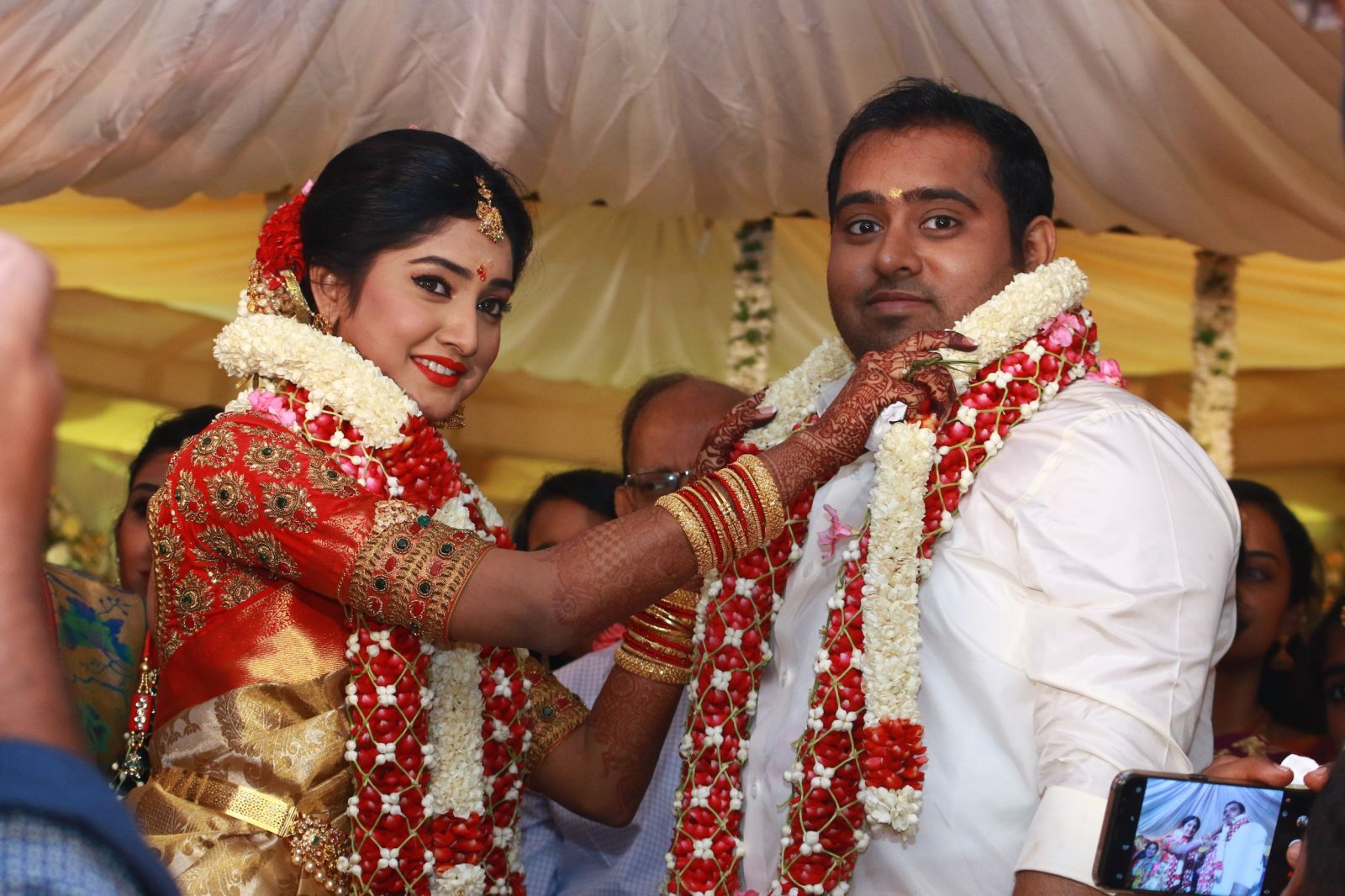 Producer Abinesh Elangovan - Nandhini Wedding Stills (46)