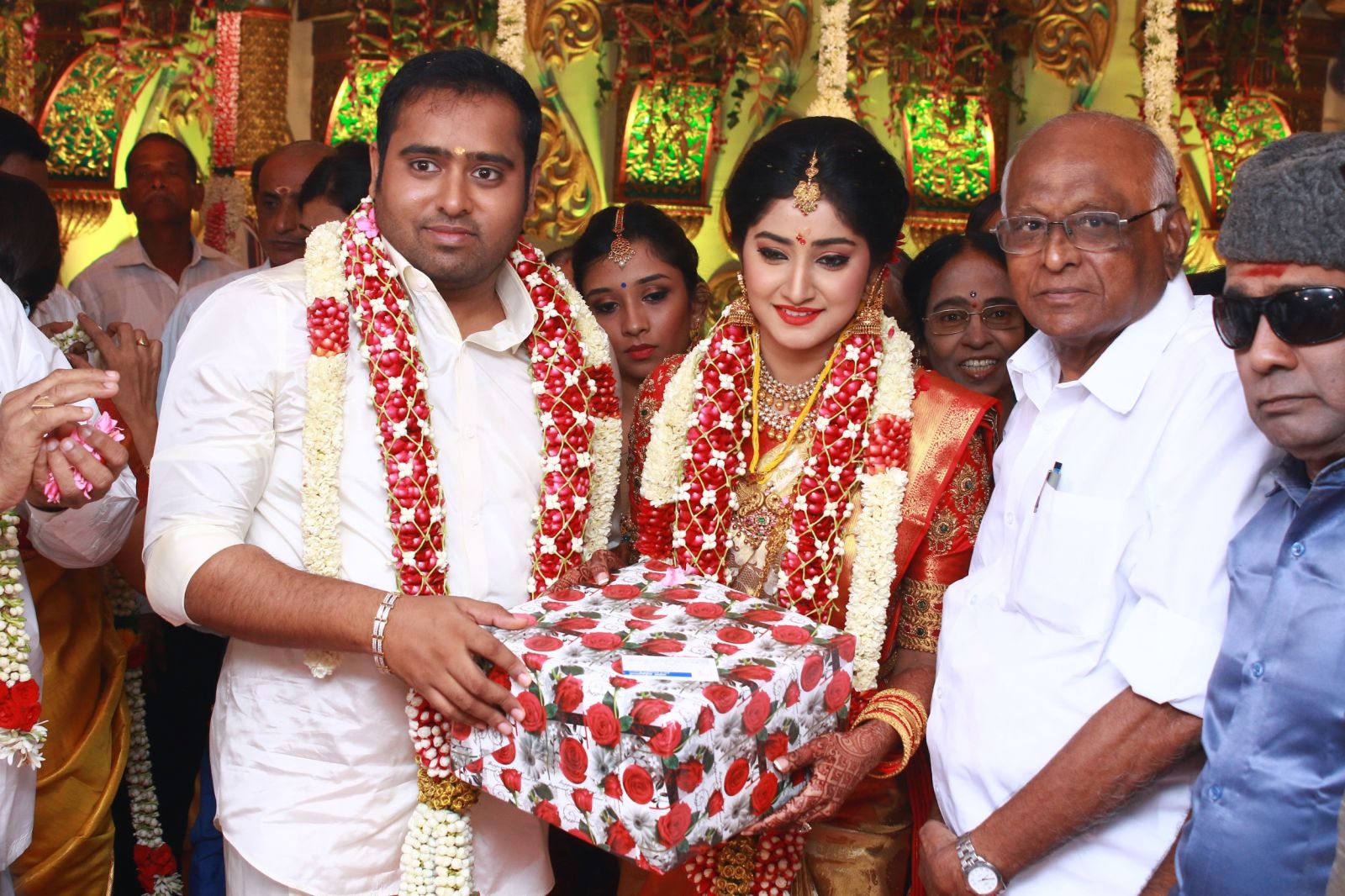 Producer Abinesh Elangovan - Nandhini Wedding Stills (47)