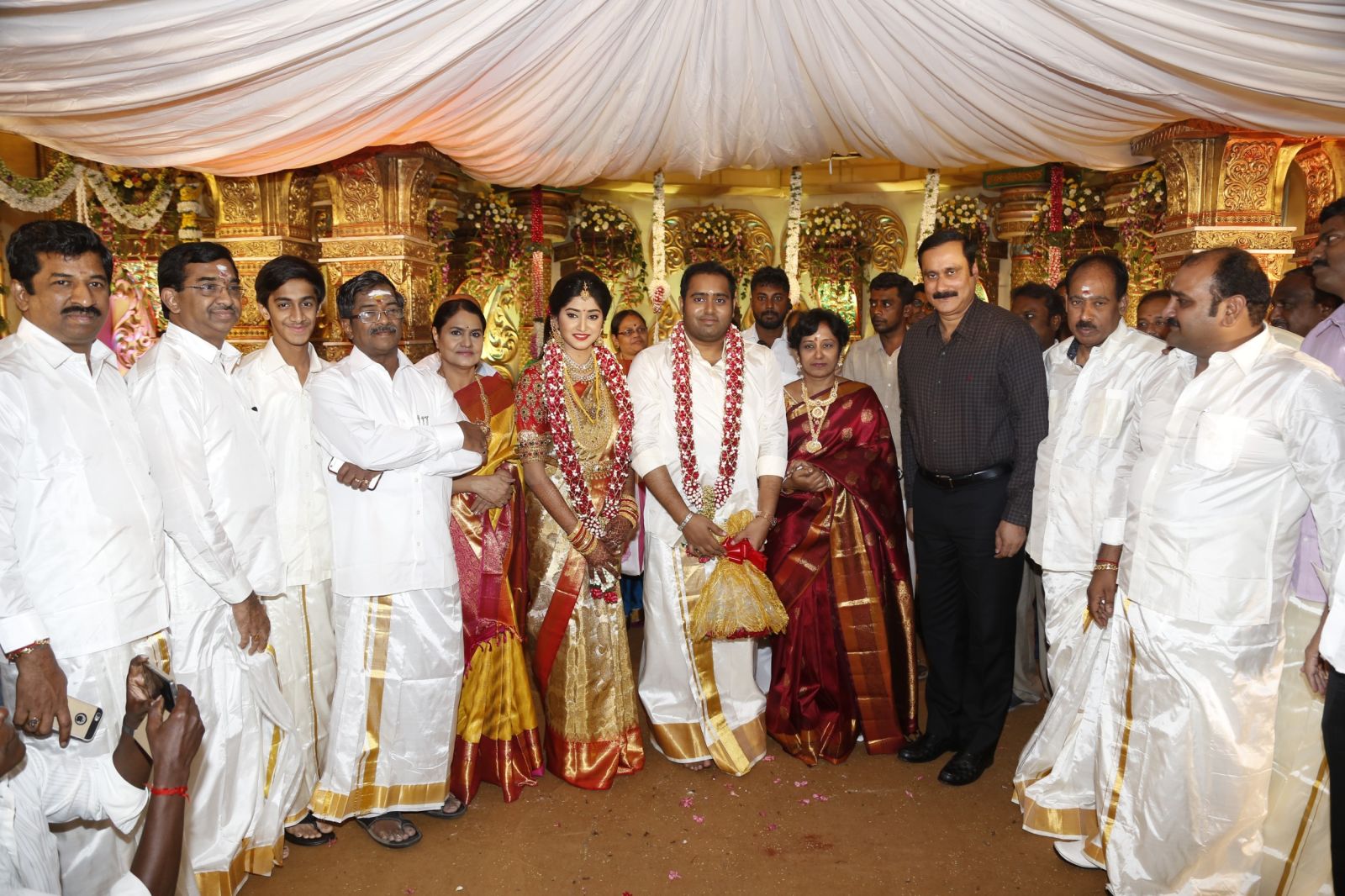 Producer Abinesh Elangovan - Nandhini Wedding Stills (6)