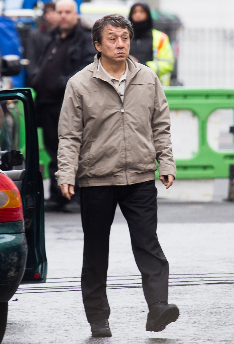Jackie Chan Filming 'The Foreigner' In London