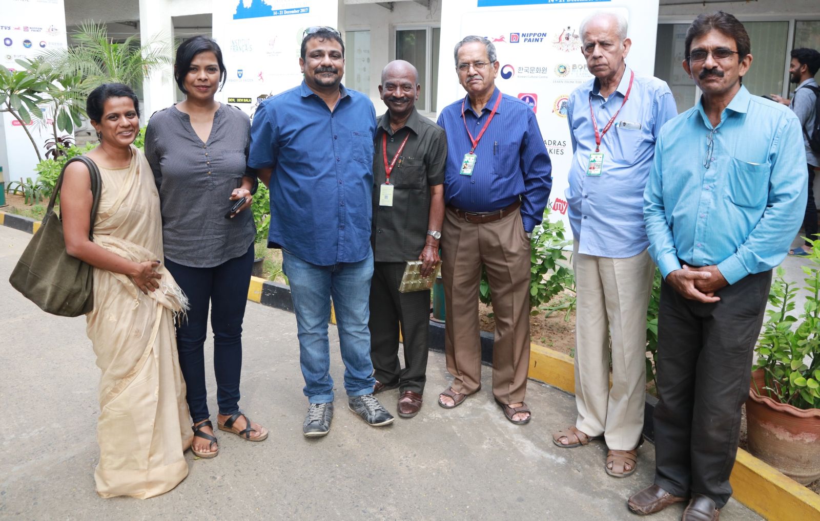 Vikram Vedha Directors Pushkar – Gayathri at 15th Chennai International Film Festival Pics (1)