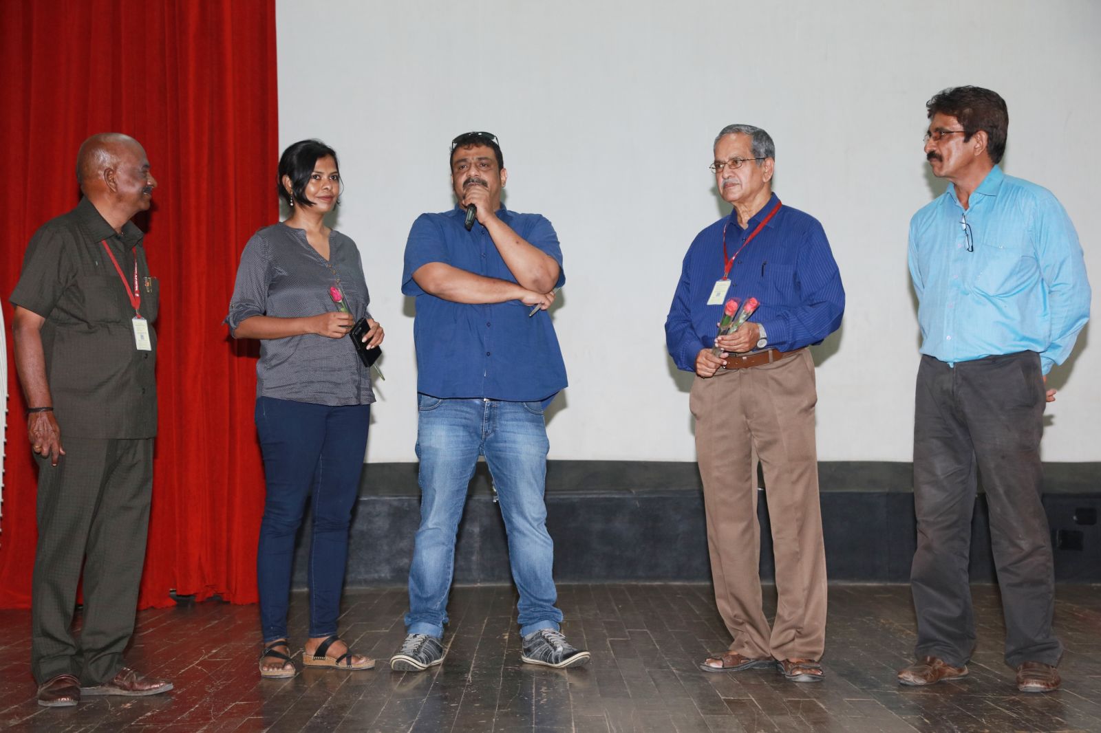 Vikram Vedha Directors Pushkar – Gayathri at 15th Chennai International Film Festival Pics (4)