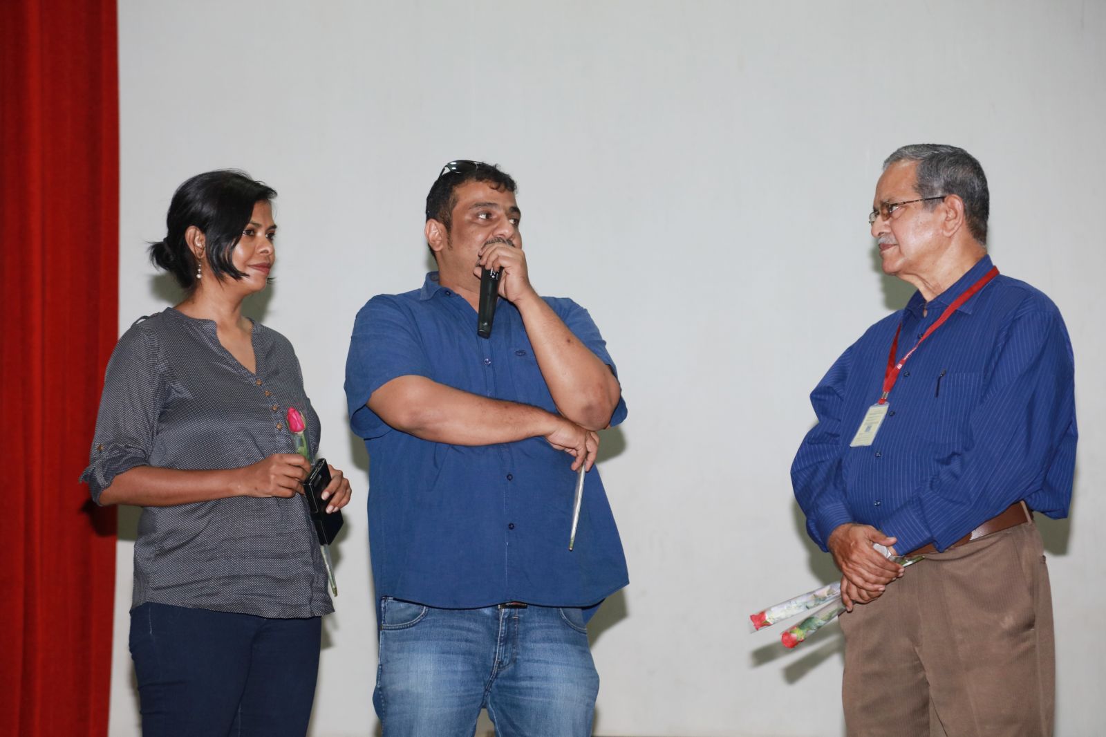 Vikram Vedha Directors Pushkar – Gayathri at 15th Chennai International Film Festival Pics (5)