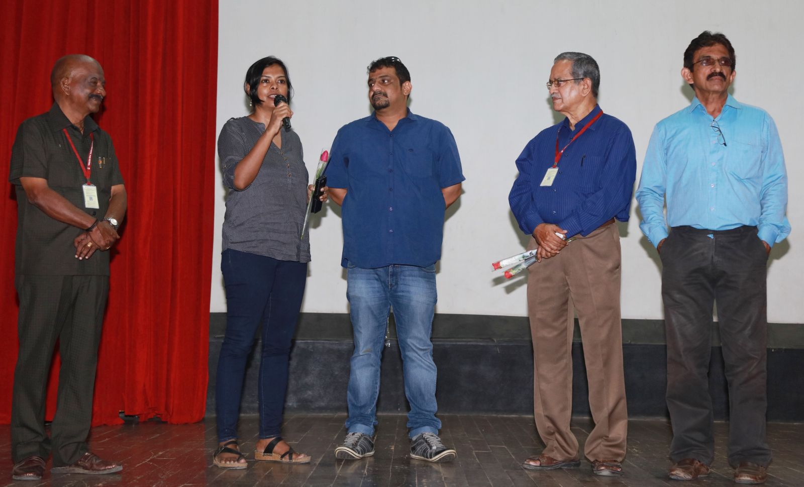 Vikram Vedha Directors Pushkar – Gayathri at 15th Chennai International Film Festival Pics (6)