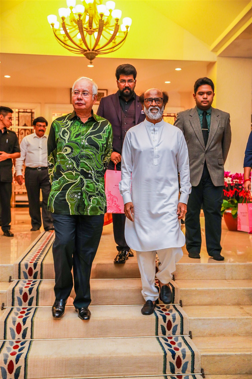 Superstar Rajinikanth Meet Malaysia PM Stills (11)