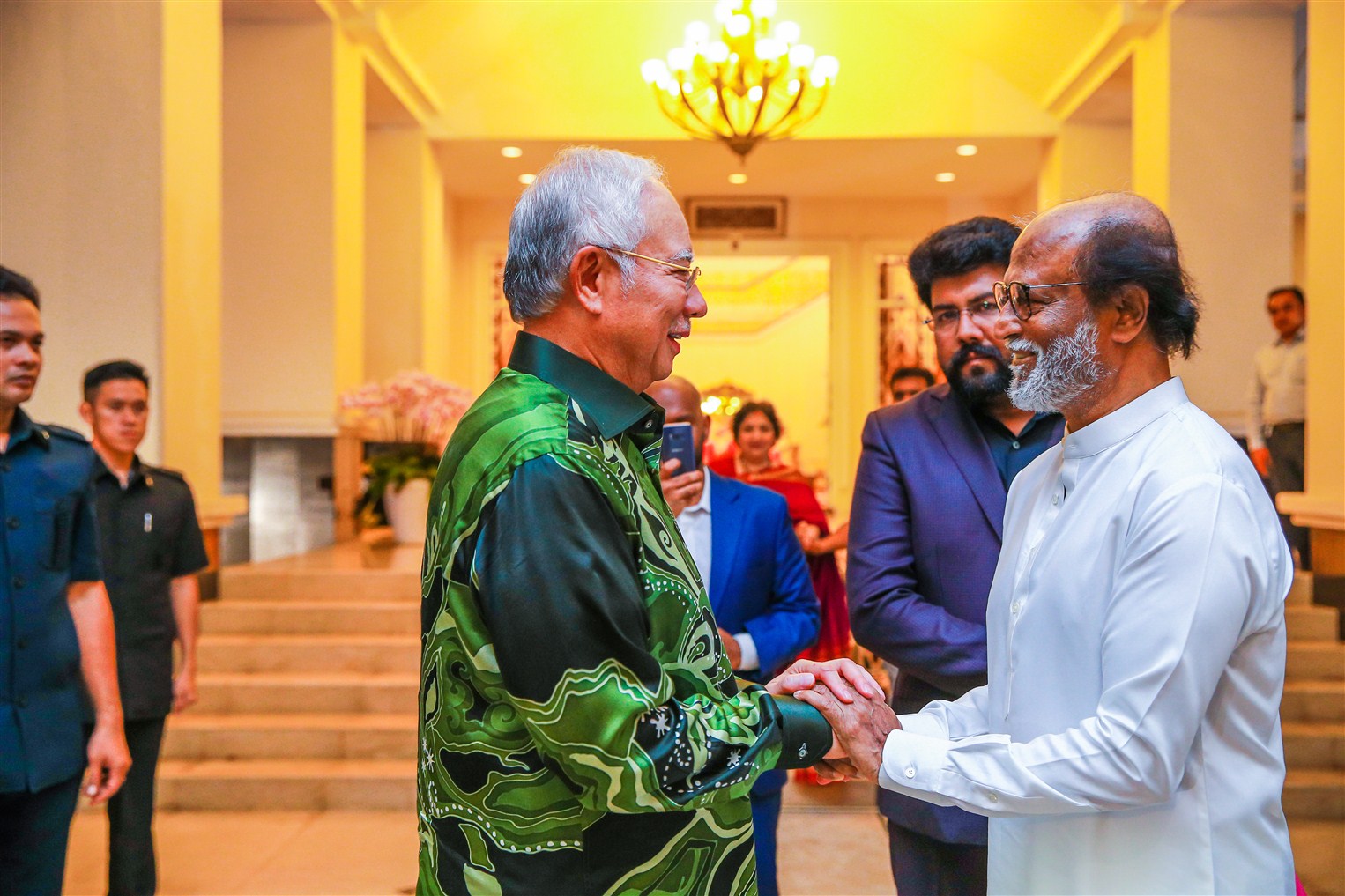Superstar Rajinikanth Meet Malaysia PM Stills (15)