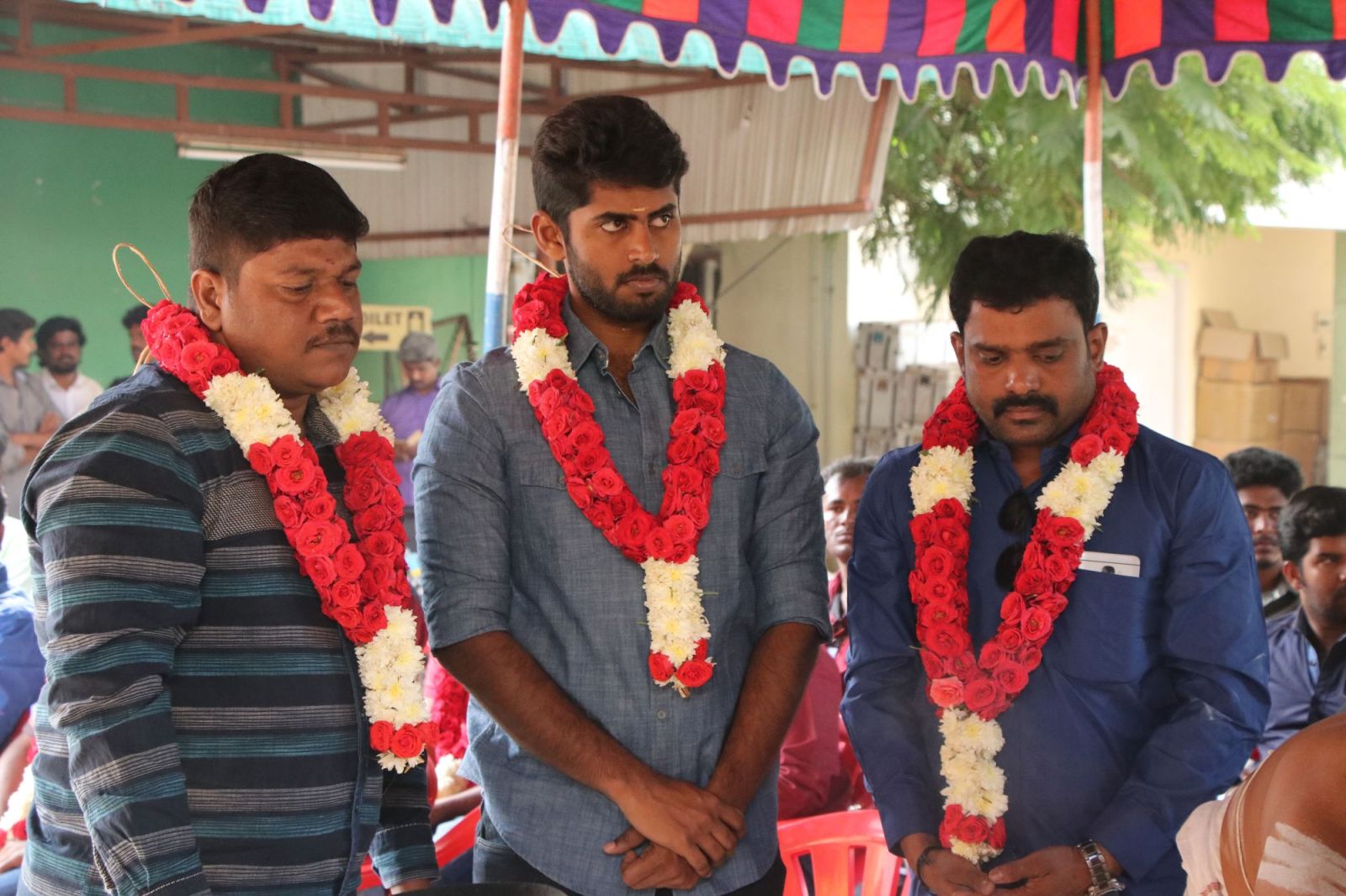 V.Paarivallal M Production Movie Launch Stills (4)