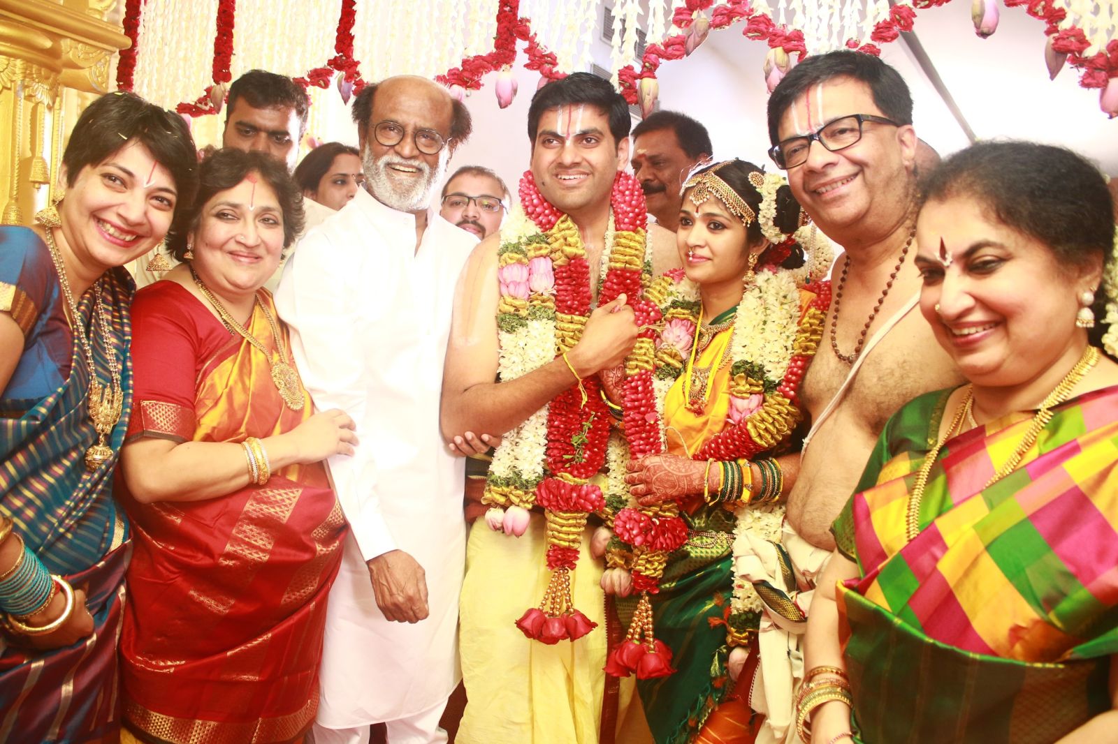 Actor YGee Mahendra's Son Harshavardhana - Shwetha Wedding Pics (22)