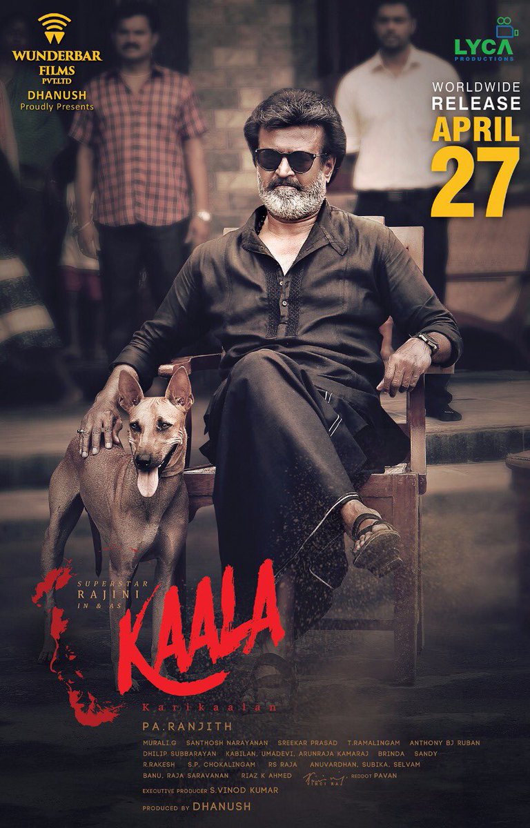 Kaala Release Date  Poster (2)