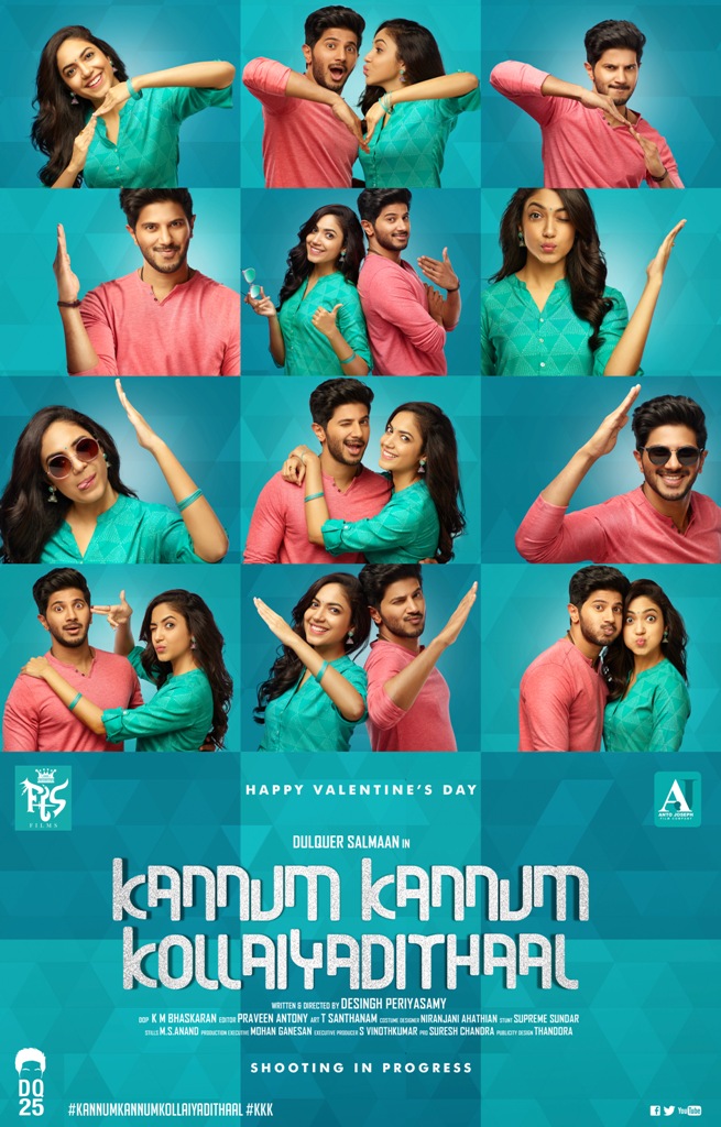 Kannum Kannum Kollaiyadithaal First Look Poster (1)